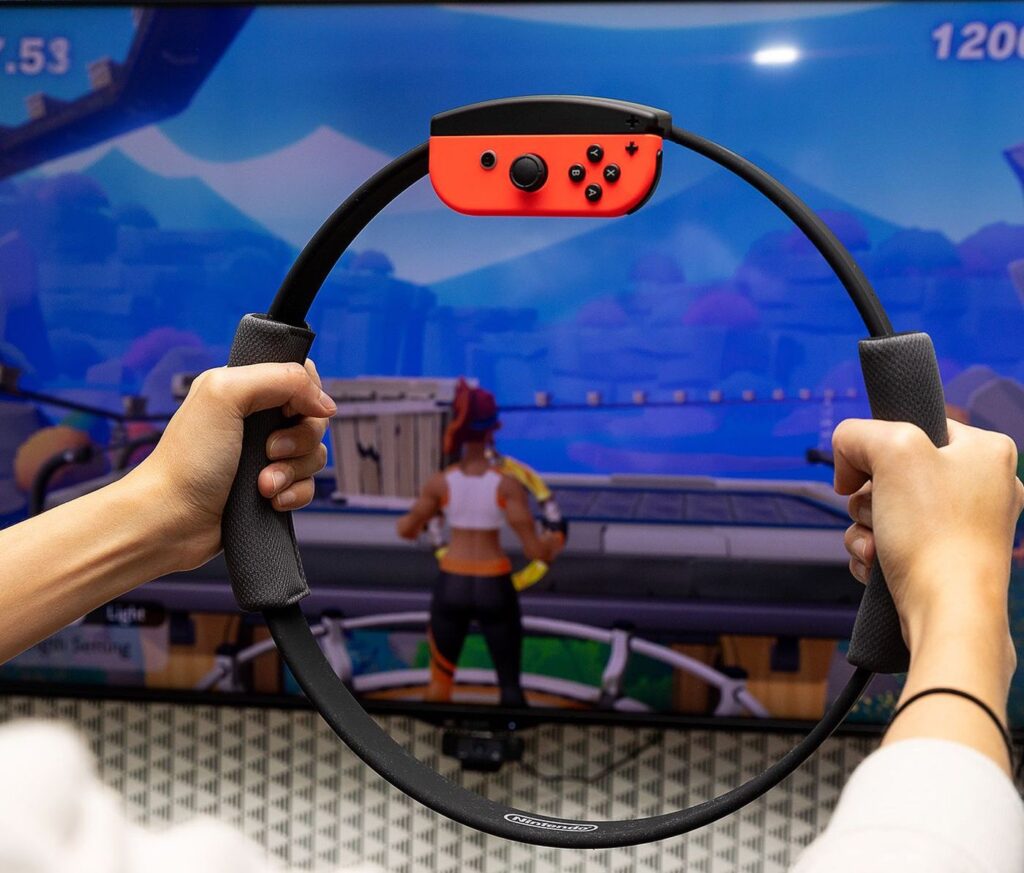 Ring Fit Adventure from The Verge