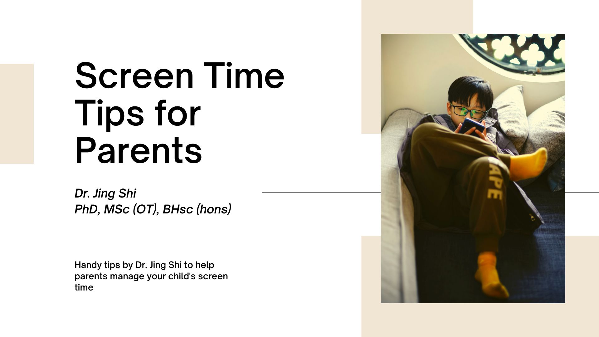 Screen Time Tips for Parents